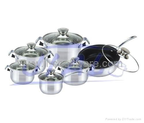 stainless steel cookware set 3
