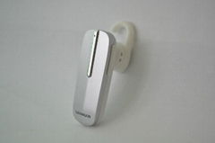sliver grey bluetooth headset for all mobile phone 