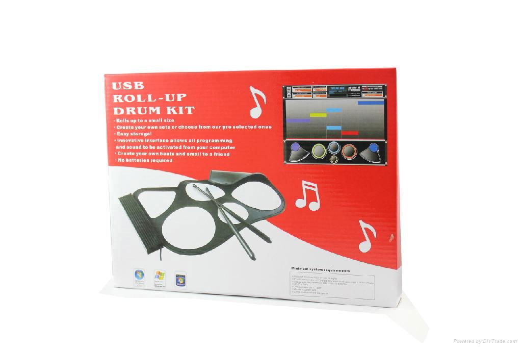 fashionble USB MIDI DRUM KIT 2