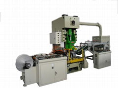 Aluminum foil container production line