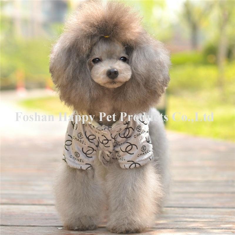 hot-selling pet dog clothes with double layer 3