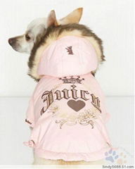 high quality dog overcoat with waterproof material