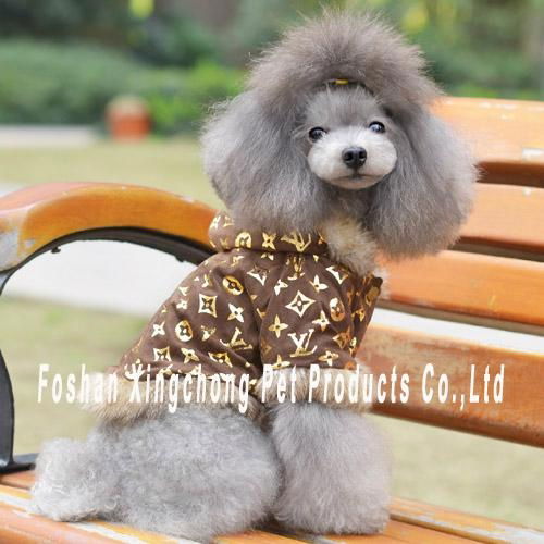 luxury cony fur warmly dog clothing 3