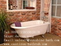 Cast Iron Roll Top Clawfoot Bathtub 1