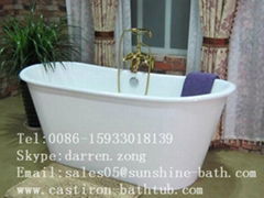 Cast Iron Skirted Bathtub