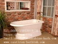 cast iron clawfoot bathtub 1