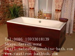 Classic Cast Iron Skirted Tubs