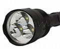 rechargeable cree led torch with 3 * XM-L T6 2