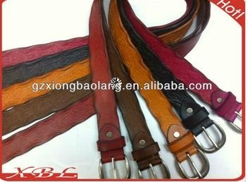 2013 BEST SALE GENUINE LEATHER WOMAN BELTS FOR CLOTHING 3