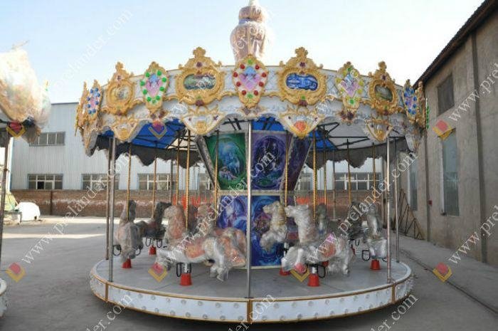 amusement park carousel ride