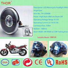 2013 new led motorcycle projector headlight 