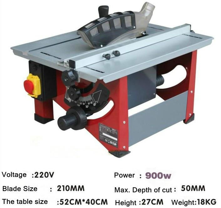 Mini table saw 8＂ with 24 teeth