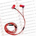 Dual Driver/Speaker Flat Cable Earphones with Microphone!! 