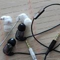 Classic and fashional stereo ceramic earphone with mic 5