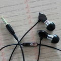 In-ear Ceramic Earphone with mic for iPod/iphone  4