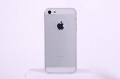 iphone 5 transparent matt case,high quality