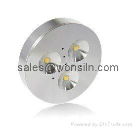 LED Puck lights CE ROHS FCC 3 years warranty 