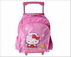 Trolley kids school bag