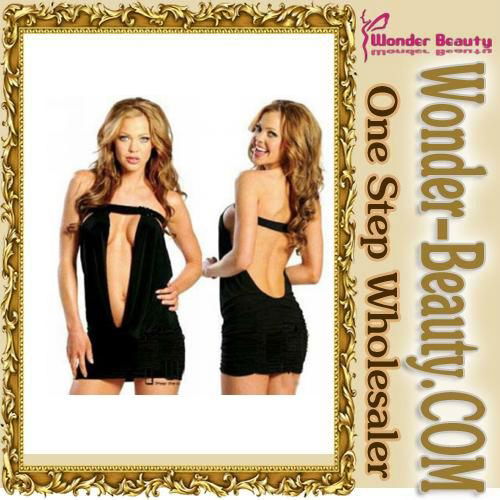 2013 New Arrival Sexy Black Strapless Club Mini Dress