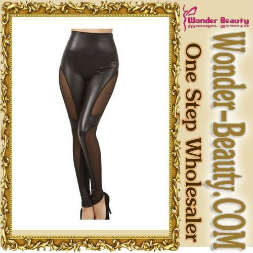 2013 Sexy Faux Leather Fashion Leggings 5