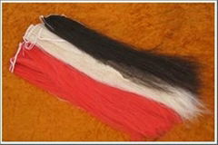 Supple beautiful Dyed horsehair