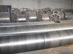 Wedge wire screen cylinders