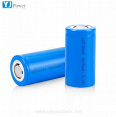 3.7V Cylindrical li-ion battery 32600 with 5000mAh