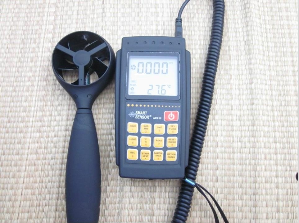 FC-856 Wind Speed Meter Thermometer