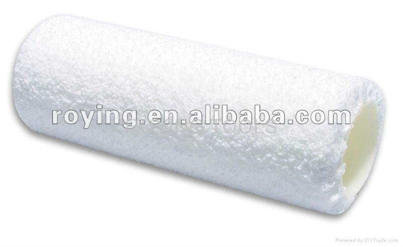 White microfiber lint free paint roller 2