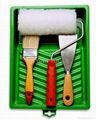 paint kit paint tray paint roller&blister cover