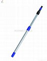 Aluminium extension pole expandable