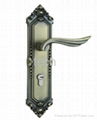 European mortise door lock