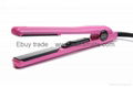 Wholesale professional nano tourmaline ionic s   ing iron 1 inch pate pink 1