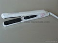 Wholesale professional nano tourmaline ionic s   ing iron 1 inch pate white 1