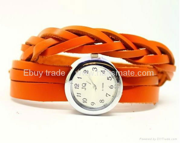 Cowhide series Punk Charm Watch bracelet watch hot in Ebay 5