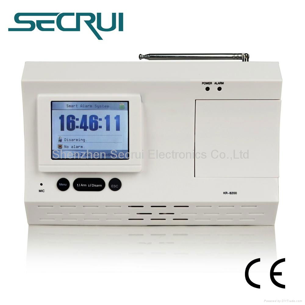 Wireless Home Security Alarm System With Tft Display 2