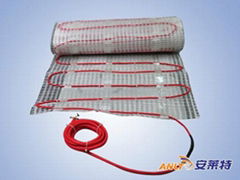 Underfloor heating cables, heating mat, thermostat ,  heating cables