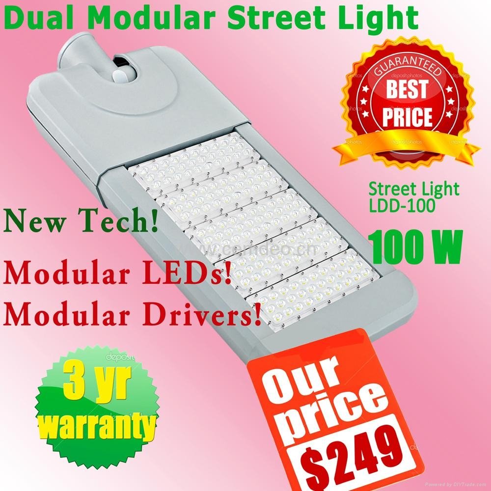 100w LED Modular Street Light 249.00USD