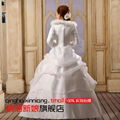 2013 wedding dress HS505-198 Free shipping around the World 3