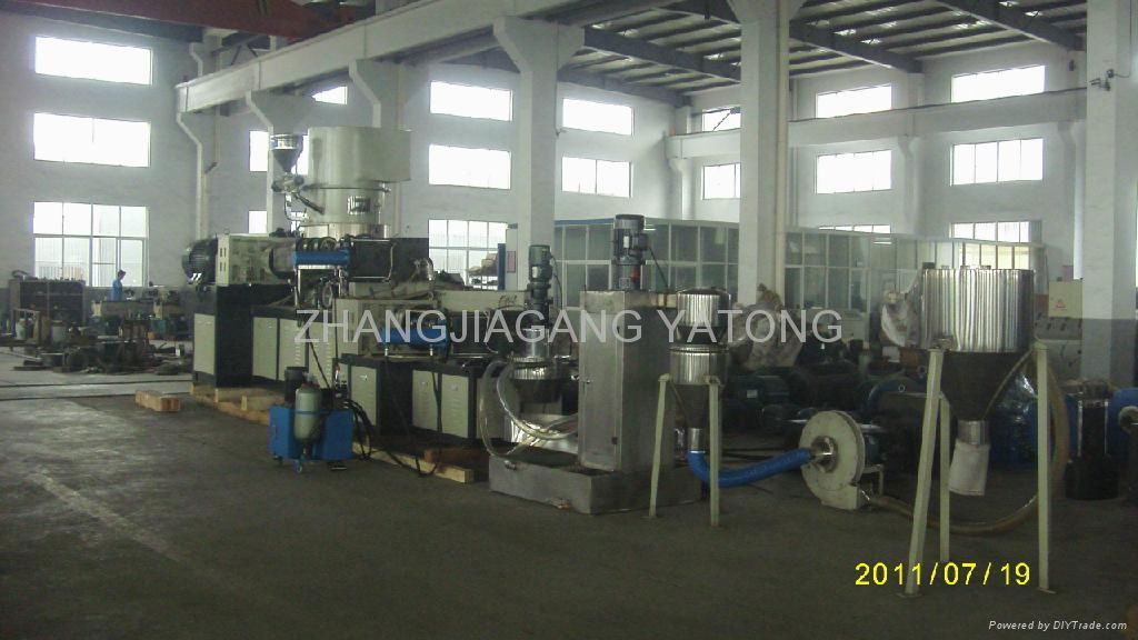 FULL AUTOMATIC RECYCLING & GRANULATING SYSTEM (WATER-RING) PELLETIZING SYSTEM 2