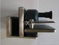 stainless steel glass latch glass door lock 2