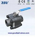 Class800-2500 3PC Forged Steel Ball Valve