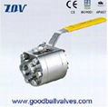 3PC Forged Steel Ball Valves 6000WOG 1