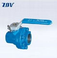 Forged Steel Bolted Ball valve 5000PSI