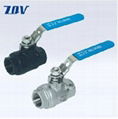 2-PC Ball Valves 2000PSI Seal welded