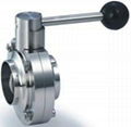 Sanitary  Butterfly valve 3