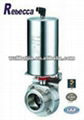 Sanitary  Stainless steel butterfly valves  4