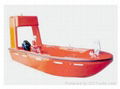 Rescue boat & Open lifeboat