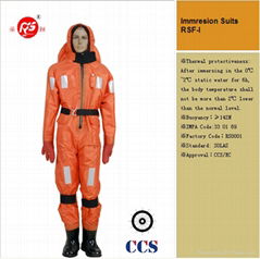 Immresion Suit and Lifejacket 