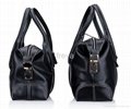 black genuine leather travel bag 3